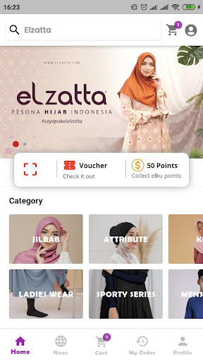 Run android online APK elzatta from MyAndroid or emulate elzatta using MyAndroid