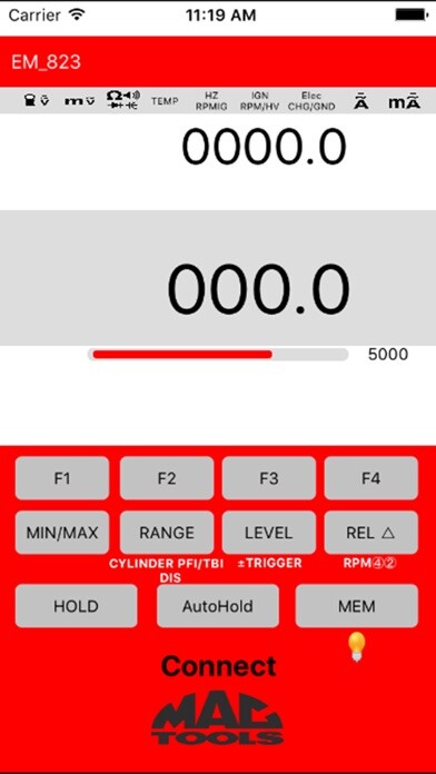 Emulate iPhone app EM823 Mac Tools APP using MyAndroid