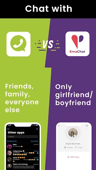 Run android online APK EmaChat : Relationship App from MyAndroid or emulate EmaChat : Relationship App using MyAndroid