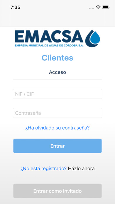 Emulate iPhone app EMACSA Clientes using MyAndroid Emulate iPhone app EMACSA Clientes using MyAndroid