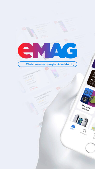 Emulate iPhone app eMAG.ro using MyAndroid