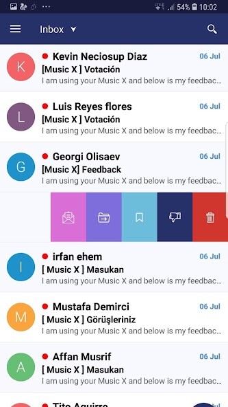 Run android online APK Email for Hotmail, Outlook Mail from MyAndroid or emulate Email for Hotmail, Outlook Mail using MyAndroid