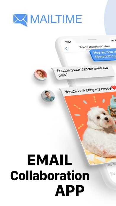 Emulate iPhone app Email Messenger by MailTime using MyAndroid