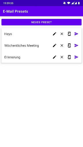 Run android online APK E-Mail Presets from MyAndroid or emulate E-Mail Presets using MyAndroid