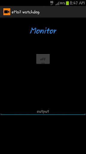 Run android online APK eMail watchdog from MyAndroid or emulate eMail watchdog using MyAndroid