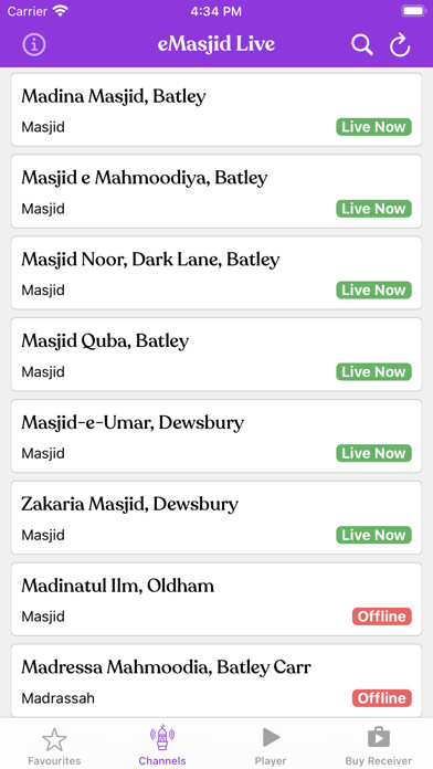 Emulate iPhone app eMasjid Live using MyAndroid Emulate iPhone app eMasjid Live using MyAndroid