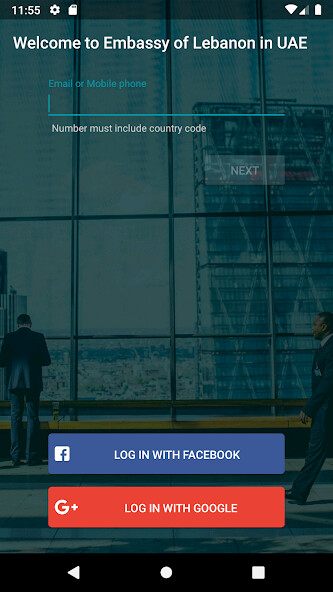 Run android online APK Embassy of Lebanon in UAE from MyAndroid or emulate Embassy of Lebanon in UAE using MyAndroid