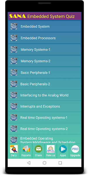 Run android online APK Embedded Systems Quiz from MyAndroid or emulate Embedded Systems Quiz using MyAndroid