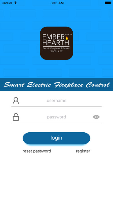 Emulate iPhone app Ember Hearth 2017 using MyAndroid
