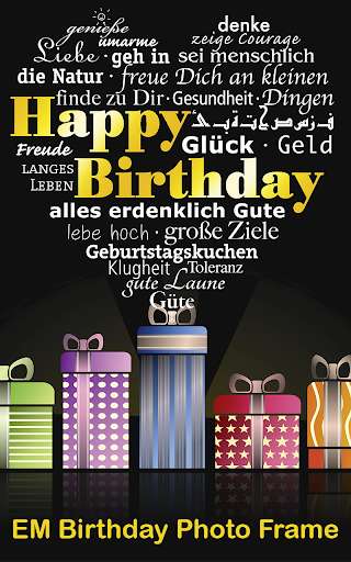 Run android online APK EM Birthday Photo Frame from MyAndroid or emulate EM Birthday Photo Frame using MyAndroid
