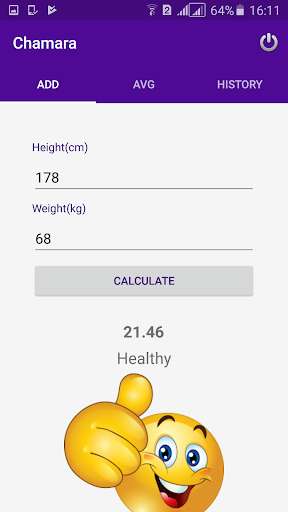 Run android online APK Embla fitness BMI app from MyAndroid or emulate Embla fitness BMI app using MyAndroid