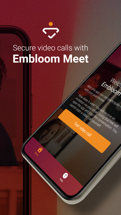 Emulate iPhone app Embloom Meet using MyAndroid