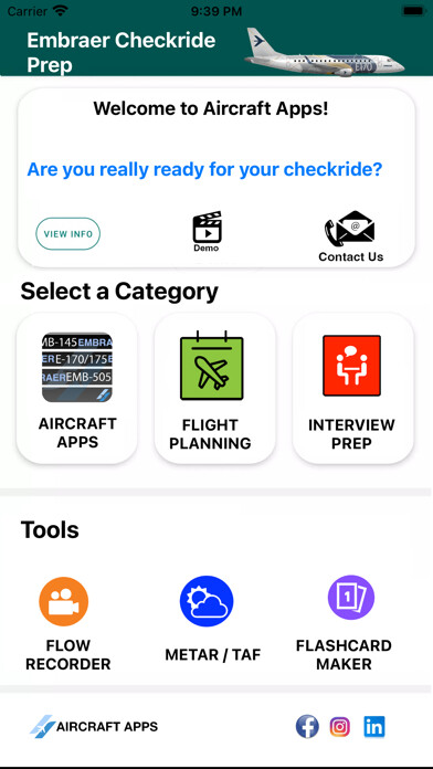 Emulate iPhone app Embraer Type Rating Prep using MyAndroid Emulate iPhone app Embraer Type Rating Prep using MyAndroid