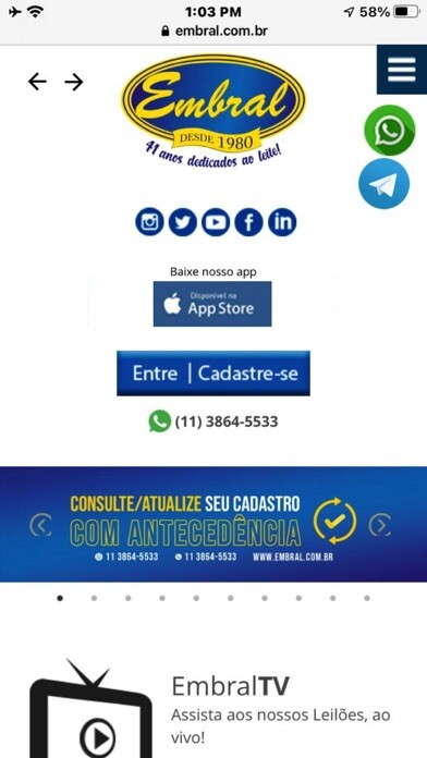 Emulate iPhone app Embral Leilões using MyAndroid Emulate iPhone app Embral Leilões using MyAndroid