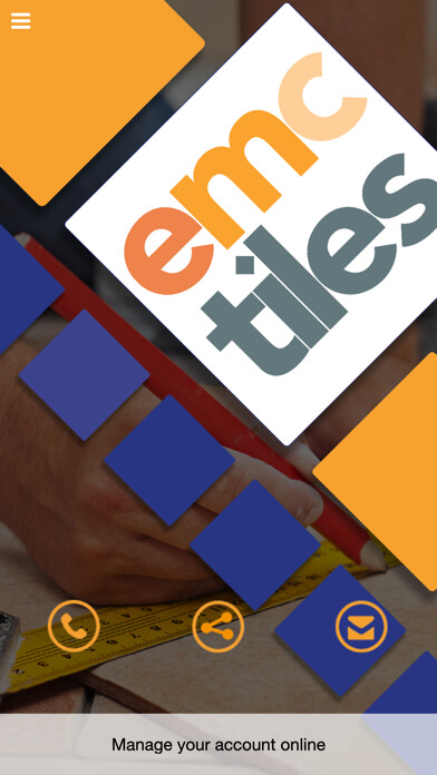 Emulate iPhone app EMC Tiles Trade app using MyAndroid