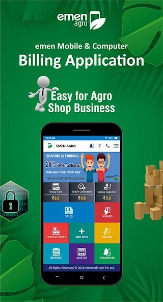Run android online APK Emen Billing from MyAndroid or emulate Emen Billing using MyAndroid