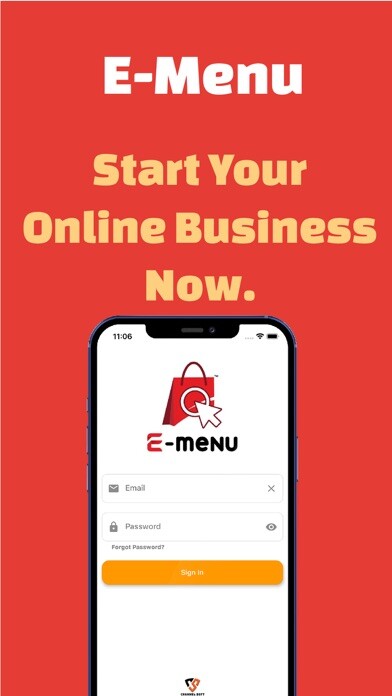Emulate iPhone app E-Menu CS using MyAndroid