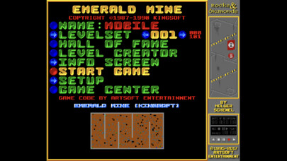 Emulate iPhone app Emerald Mine using MyAndroid