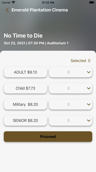 Emulate iPhone app Emerald Plantation Cinema using MyAndroid