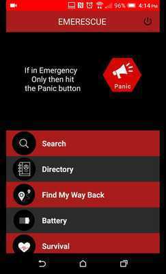 Emulate Android APK Emerescue - EMERGENCY APP for Survival and Safety Emulate Android APK Emerescue - EMERGENCY APP for Survival and Safety