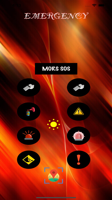 Emulate iPhone app Emergency Alarm using MyAndroid