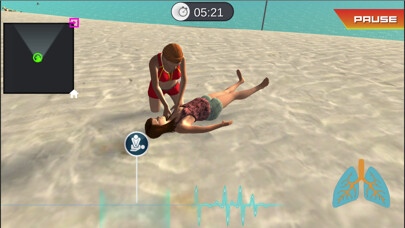 Emulate iPhone app Emergency Beach Rescue Game using MyAndroid Emulate iPhone app Emergency Beach Rescue Game using MyAndroid