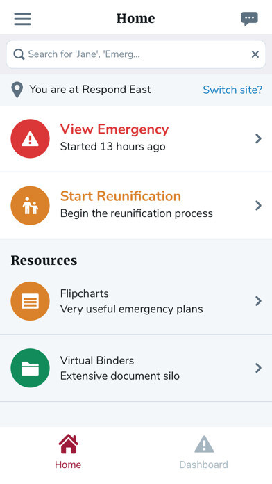Emulate iPhone app Emergency Management Suite using MyAndroid