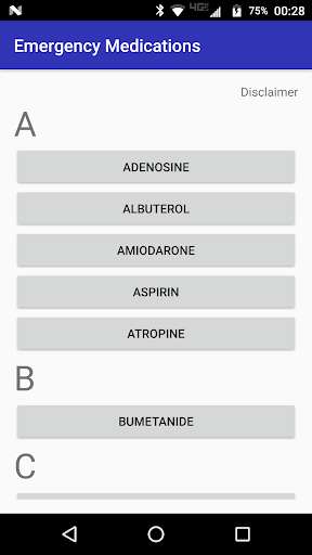 Run android online APK Emergency Medication Reference from MyAndroid or emulate Emergency Medication Reference using MyAndroid