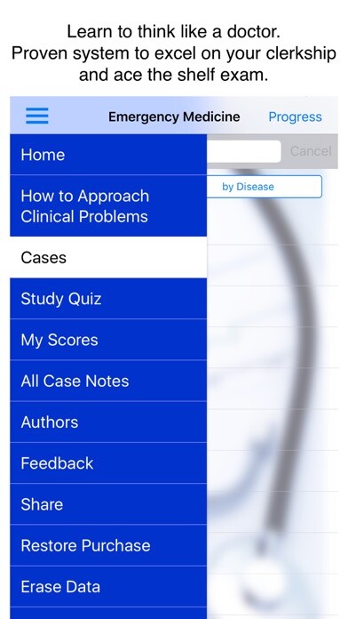 Emulate iPhone app Emergency Medicine Case Files using MyAndroid Emulate iPhone app Emergency Medicine Case Files using MyAndroid