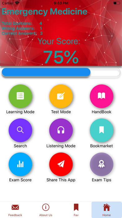 Emulate iPhone app Emergency Medicine Q & A using MyAndroid Emulate iPhone app Emergency Medicine Q & A using MyAndroid