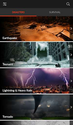 Run android online APK Emergency preparedness & Disaster Survival Guide from MyAndroid or emulate Emergency preparedness & Disaster Survival Guide using MyAndroid