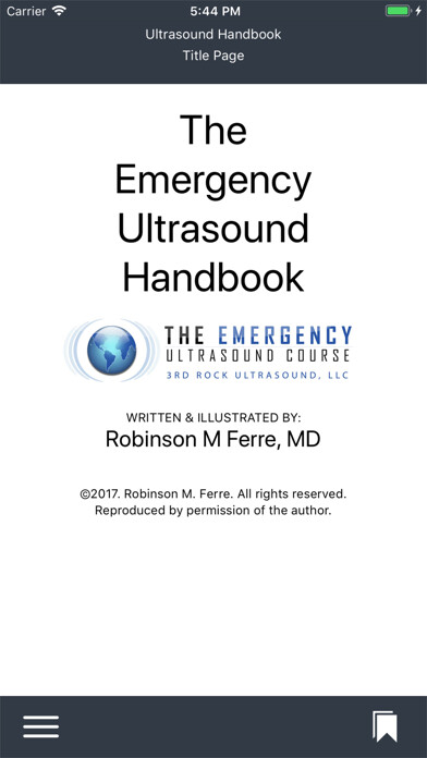 Emulate iPhone app Emergency Ultrasound Handbook using MyAndroid Emulate iPhone app Emergency Ultrasound Handbook using MyAndroid