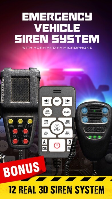 Emulate iPhone app Emergency vehicle siren pro using MyAndroid