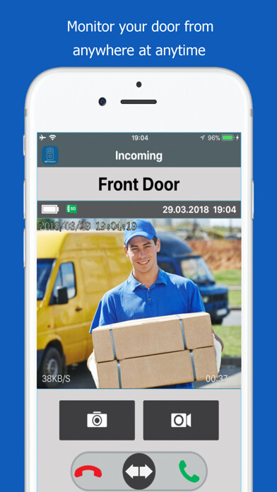 Emulate iPhone app Emerson Doorbell using MyAndroid Emulate iPhone app Emerson Doorbell using MyAndroid
