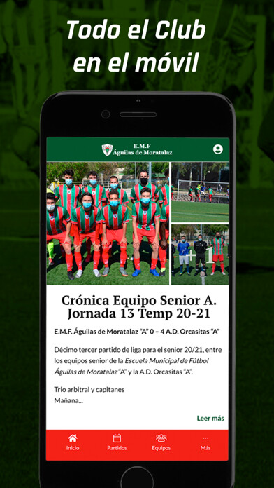 Emulate iPhone app EMF guilas de Moratalaz using MyAndroid Emulate iPhone app EMF guilas de Moratalaz using MyAndroid