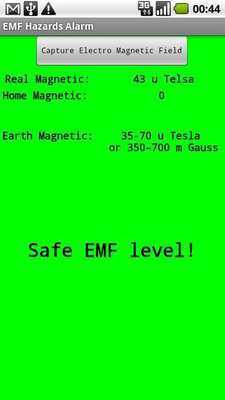 Emulate Android APK EMF Hazards Detector