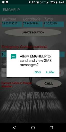 Run android online APK EMG HELP- emergency SOS call and sms with location from MyAndroid or emulate EMG HELP- emergency SOS call and sms with location using MyAndroid Run android online APK EMG HELP- emergency SOS call and sms with location from MyAndroid or emulate EMG HELP- emergency SOS call and sms with location using MyAndroid