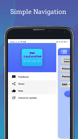 Run android online APK EMI and Loan Calculator from MyAndroid or emulate EMI and Loan Calculator using MyAndroid