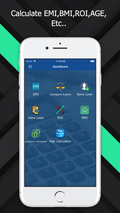 Emulate iPhone app EMI-BMI Calculator using MyAndroid Emulate iPhone app EMI-BMI Calculator using MyAndroid