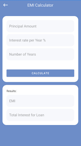 Run android online APK EMI Calculator Finance from MyAndroid or emulate EMI Calculator Finance using MyAndroid