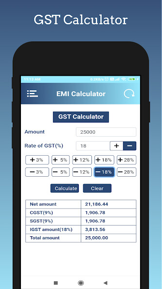Run android online APK EMI Calculator- GST Calculator from MyAndroid or emulate EMI Calculator- GST Calculator using MyAndroid Run android online APK EMI Calculator- GST Calculator from MyAndroid or emulate EMI Calculator- GST Calculator using MyAndroid