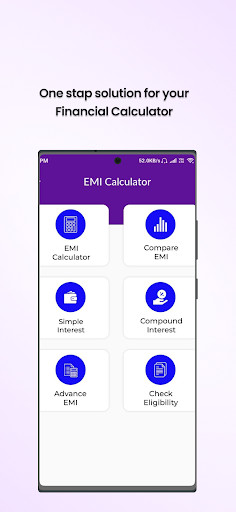 Run android online APK EMI Calculator - Loan EMI from MyAndroid or emulate EMI Calculator - Loan EMI using MyAndroid