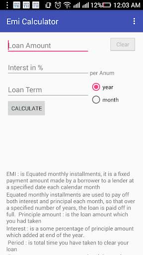 Run android online APK Emi calsi with history store from MyAndroid or emulate Emi calsi with history store using MyAndroid Run android online APK Emi calsi with history store from MyAndroid or emulate Emi calsi with history store using MyAndroid