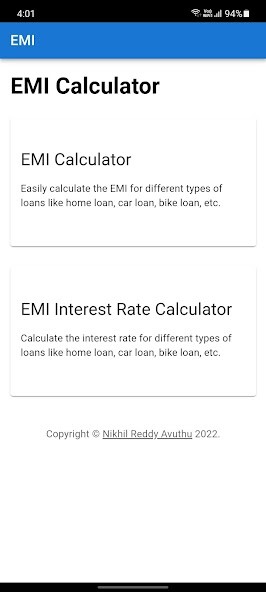 Run android online APK EMI Interest Rate Calculator from MyAndroid or emulate EMI Interest Rate Calculator using MyAndroid Run android online APK EMI Interest Rate Calculator from MyAndroid or emulate EMI Interest Rate Calculator using MyAndroid