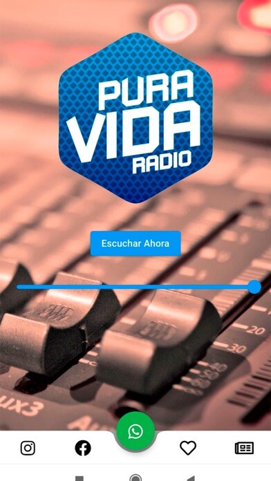 Emulate iPhone app Emisora Pura Vida Radio using MyAndroid Emulate iPhone app Emisora Pura Vida Radio using MyAndroid