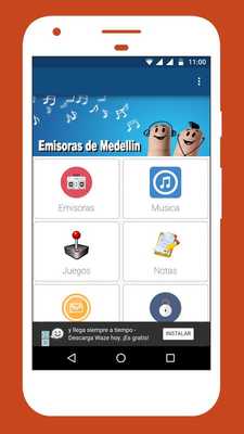 Emulate Android APK Emisoras de Medellin
