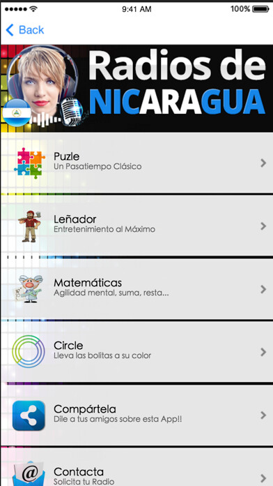 Emulate iPhone app Emisoras de Nicaragua using MyAndroid Emulate iPhone app Emisoras de Nicaragua using MyAndroid