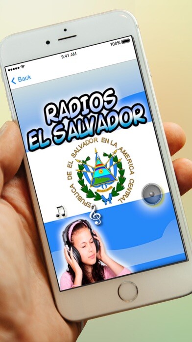 Emulate iPhone app Emisoras de Radios de El Salvador AM FM Gratis using MyAndroid Emulate iPhone app Emisoras de Radios de El Salvador AM FM Gratis using MyAndroid