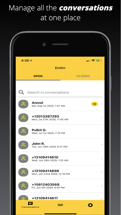 Emulate iPhone app Emitrr using MyAndroid