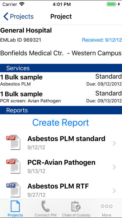 Emulate iPhone app EMLab P&K LabServe® Mobile using MyAndroid Emulate iPhone app EMLab P&K LabServe® Mobile using MyAndroid